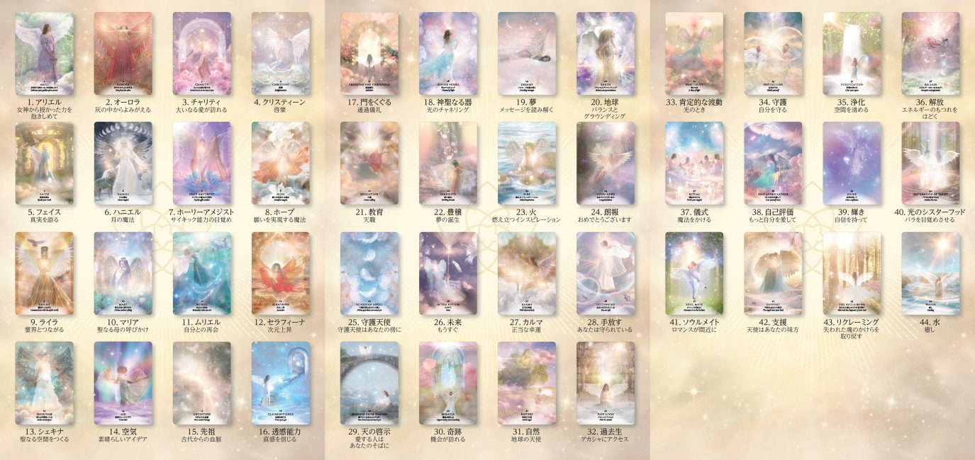 ディヴァイン・フェミニン・アークエンジェル・オラクル